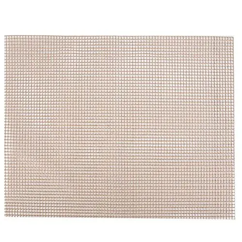 Produktbild: Grillmatte,Antihaft-Grillnetz 40 * 33 cm BBQ Grill Braten Schwarz Glasfaser Lebensmittelqualität Material MEHRWEG VERPACKUNG(braun)