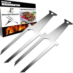 Produktbild: Grillspieße Set for Barbecue Grill, Lustig Grill Zubehör, Einzigartige Grillbesteck, Kreativer Schaschlikspieße, Vater Geschenk, Geburtstagsgeschenk, Grill Geschenke für Männer