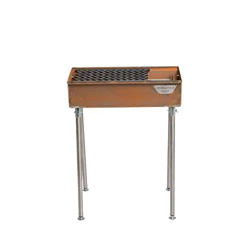 Produktbild: GrillSymbol Holzkohlegrill Naked Chef-N, Rotbraun, regular