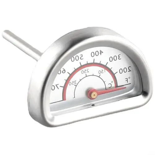 Produktbild: Grillthermometer, BBQ Smoker Grill Edelstahl Thermometer, Hitzeanzeige für Charbroil-Grill, Temperaturanzeige 0℃-400℃
