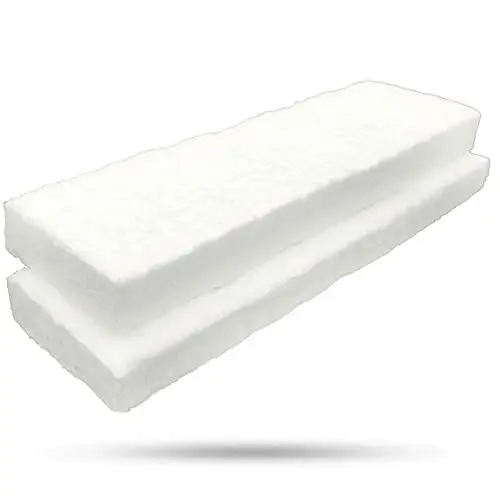 Produktbild: GRINADA® Keramikwolle Für Bioethanol Kamin 2 Stücke Keramikschwamm Für Bio Ethanol Kaminofen Indoor Gel- & Ethanol Keramikschwamm Für Bioethanol Brenner