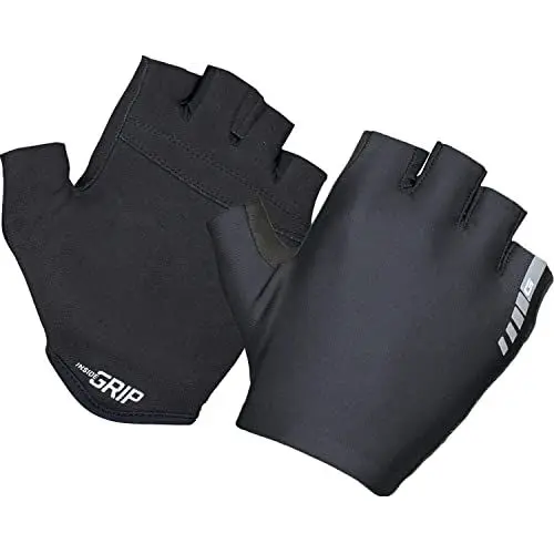 Produktbild: GripGrab Aerolite InsideGrip Profi Radsport Race Handschuhe Dünne Ungepolsterte Raceday Kurzfinger Rennradhandschuhe, Schwarz