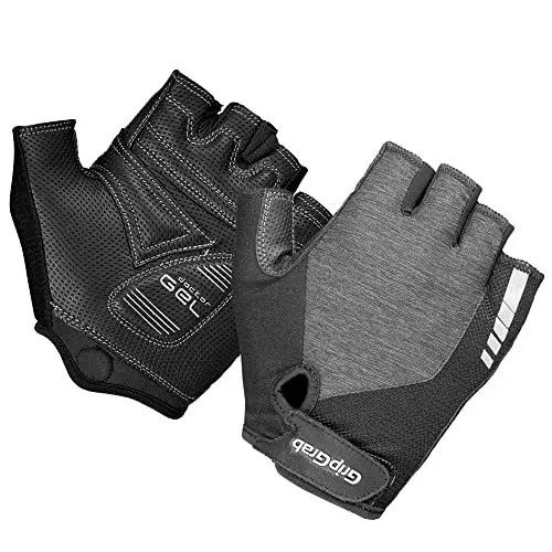 Produktbild: GripGrab Damen Women's ProGel Gepolsterte Kurzfinger Fahrradhandschuhe, Grau, M