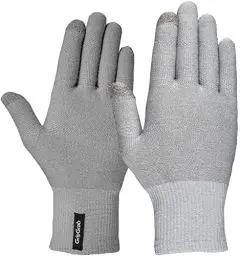 Produktbild: GripGrab Merino Liner Handschuhe Touchscreen Thermo Unterziehhandschuhe Fahrrad mit Merinowolle Radsport Alltag Wandern