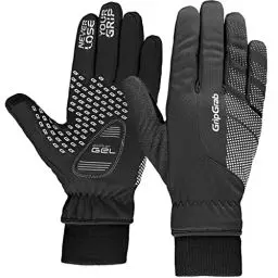 Produktbild: GripGrab Ride Winter Fahrradhandschuhe Winddichte Gefütterte Winterhandschuhe Fahrrad Thermo Radsporthandschuhe Lang