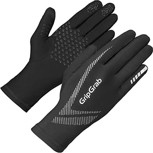Produktbild: GripGrab Running UltraLight Full-Finger Touchscreen Gloves - Highly Breathable Race Competition Trail Marathon Jogging