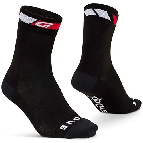 Produktbild: GripGrab Classic High Cut Hohe Sommer Fahrradsocken Lange Radsport Socken für Rennrad Mountainbike Spinning Gravel