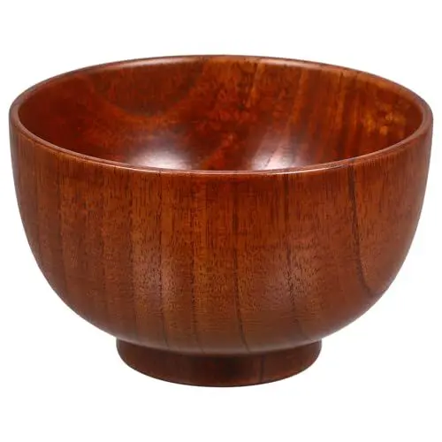 Produktbild: GRIRIW 1Stk Salatschüssel mutfak aksesuarları houseparty bowls schalen soup bowl tafelgeschirr große Rührschüssel große Servierschüssel Salatschleuder Korb Holzschüssel Dessertbehälter
