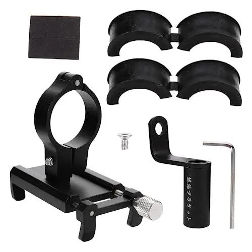 Produktbild: GRIRIW 1 Satz Handyhalter Telefon Fahrrad Handy Feste Unterstützung Autozubehör Rollerzubehör Handy-ständerhalter Handyständer Handy-unterstützung Handy Fester Aluminiumlegierung