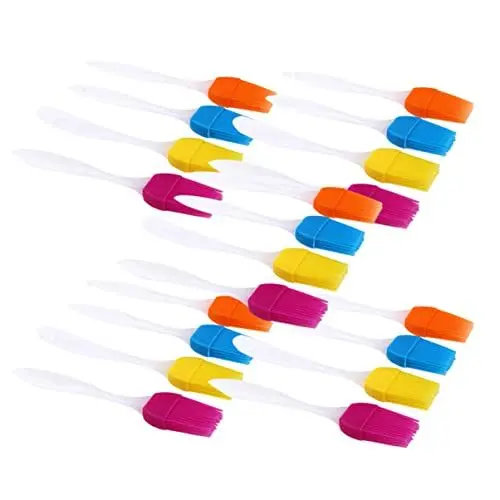 Produktbild: GRIRIW Silikon-backpinsel-set Zum Backen Und Grillen 20-teiliges Set Antihaftbeschichtet Spülmaschinenfest Angenehm Zu Halten Design Zufällige Farbe