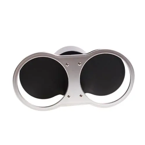 Produktbild: GRIRIW Auto-Halterung Ständer Getränkehalter Stabiles Abs Doppelloch-Design Für 5–7 cm Große Dosen Einfach Zu Verwenden