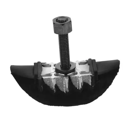 Produktbild: GRIRIW Autoreifenschloss Reifenklemme Felgenschloss für Motorradreifen Reifen Felgenschloss Reifenklammer Motorradreifenfelgenschloss Ersatz-Felgenschloss Felgenklemme Metall Black