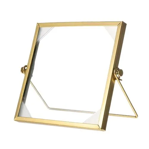 Produktbild: GRIRIW Blume Foto Rahmen Glas Decor Rahmen Hause Ornament Gepresste Blume Display Gefertigt