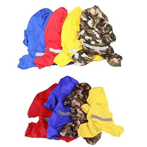 Produktbild: GRIRIW Hund Regen Slicker Hunde-regencape hunderegencape winddichter, glatter Poncho Warmer Regenmantel Regenjacke wimperntusche Regenmantel für Haustiere Hunde-Regen-Hoodie Schneeschutz