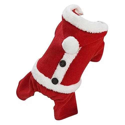 Produktbild: GRIRIW Weihnachtliche Hundekleidung Winter Hoodie Für Hunde Bequeme -Outfits Für Zuhause Festliche Hundepullover Mit Warmem Material