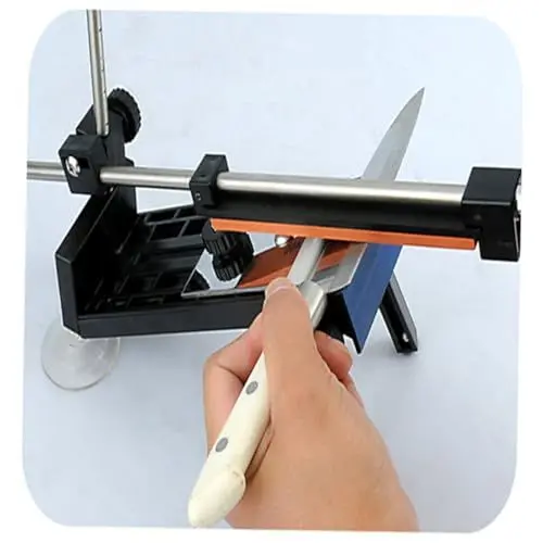Produktbild: GRIRIW Spitzer-Kit mühlenmesser messer schärfen Schärfer-Set mahlstein wakit grinder Schleifer Küchenspitzer mit festem Anspitzer Original Messerschärfer kleine Werkzeuge Suite