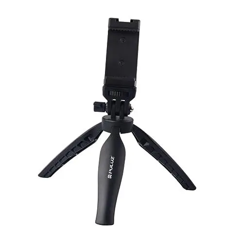 Produktbild: GRIRIW Stativ Kameravideo Selfie-Telefon Handy stabilisator tischdeckenklammern Tabletop Tripod Desktop ständer Camera Stand Small stabilizer Camera Mount Schreibtisch PTZ Plastik