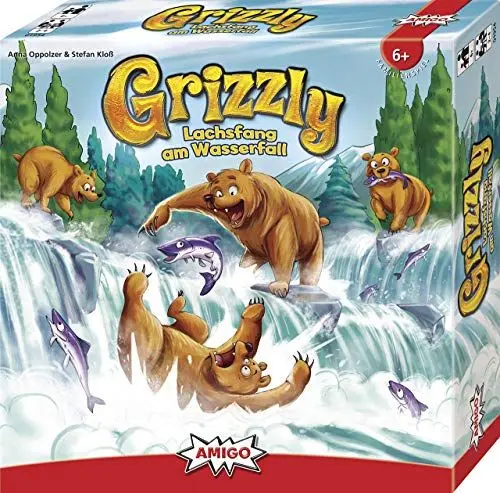 Produktbild: Grizzly (Spiel): Lachsfang am Wasserfall, Weiß