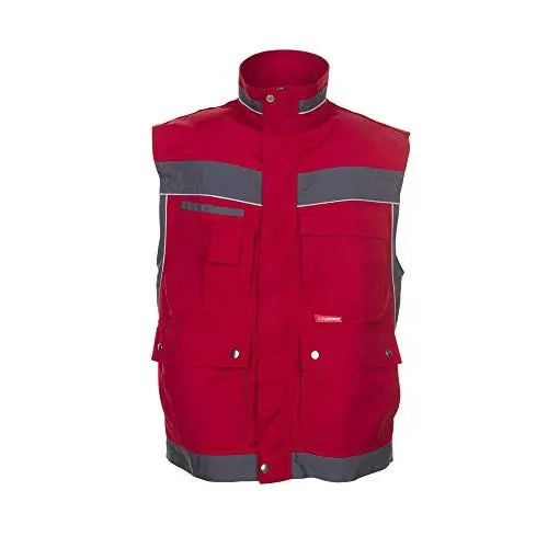 Produktbild: Größe XS Herren Planam Plaline Weste rot schiefer Modell 2537