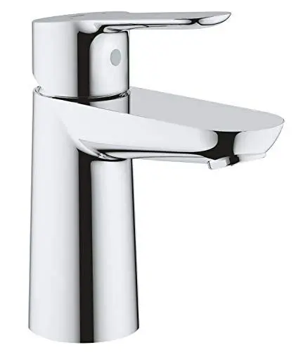 Produktbild: Grohe BauEdge Badarmatur- Einhand-Waschtischbatterie, S-Size mit Keramikkartusche chrom 23330000