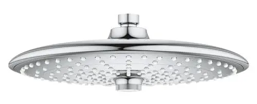 Produktbild: GROHE Euphoria 260, Kopfbrause wassersparend, 7,5l pro Min (Regendusche mit 3 Strahlarten, Duschkopf mit Antikalk System), chrom, 26457000