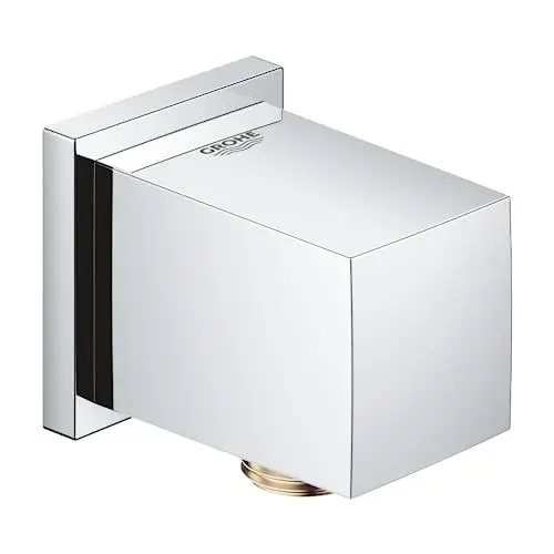 Produktbild: GROHE Euphoria Cube - Wandanschlussbogen (Außengewinde, Eigensicher gegen Rückfließen, langlebige Oberfläche), chrom, 27704000