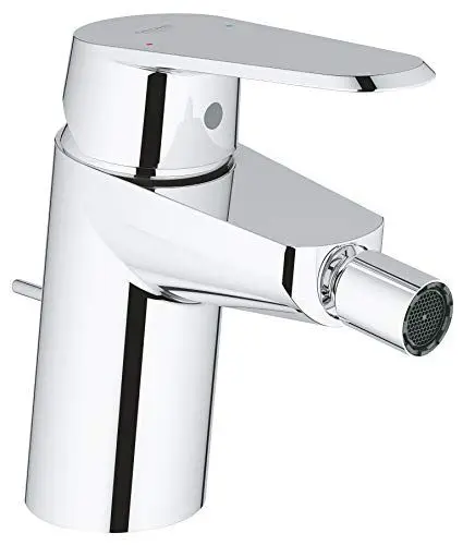 Produktbild: Grohe Eurodisc Cosmopolitan Bidetarmatur, Zugstange, Kugelgelenk-Auslauf 33244002 Silber