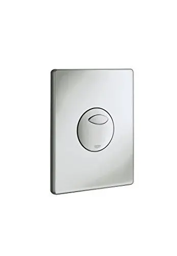 Produktbild: Grohe Skate Abdeckplatte 38862P00 Mattchrom 2-Mengen-Betätigung