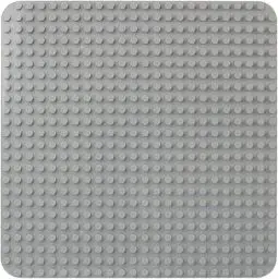 Produktbild: Große Bauplatte Kompatibel mit Lego Duplo Platten, Classic Grundplatte für DUPLO Sets,38 * 38cm Platten-Set für Kreatives Vorschulspielzeug,Grau