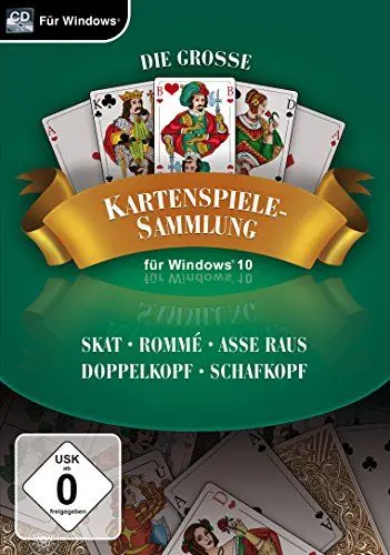 Produktbild: Große Kartenspielesammlung für Windows 10 (PC)
