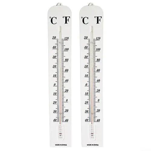 Produktbild: Großes Außenthermometer, 400 mm Gartenthermometer Außenthermometer Temperatur Wandbehang Raumsensor für den Einsatz im Gartengewächshaus
