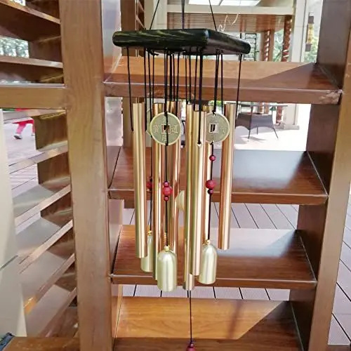 Produktbild: Großes Windspiel für den Außenbereich, Garten-Windspiel, Heimdekoration, Metallrohre, Windspiel für Garten, Hof, Hof, Innen- und Außendekoration