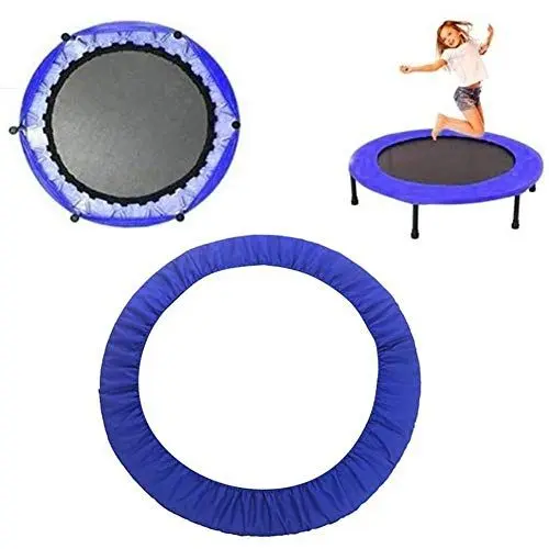 Produktbild: Groust Trampolin Randabdeckung, Ø 91cm 96cm 114cm 127cm 137cm 152 cm Breit, 100 UV-beständig Federabdeckung Randschutz, Reißfestes Trampolinzubehör
