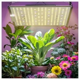 Produktbild: Grow Lampe 600 W Pflanzenlampe Led Vollspektrum MUMUQ 256 LEDs Dimmbar Vollspektrum Pflanzenlicht für Zimmerpflanzen plant growing light für Growzelt 60x60cm