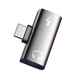 Produktbild: Growalleter Adaptateur Audio 2 en 1 USB-C vers 3,5 mm et chargeur Pour Meta Quest 3S, adaptateur USB-C vers Prise Casque – Audio Haute résolution, Charge Rapide – Idéal Pour Les Amateurs de Jeux VR