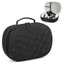 Produktbild: Growalleter Tasche für Meta Quest 3S/3/2, Eva Harte Hülle kompatibel mit BOBOVR M3 Pro/Kiwi Design/AMVR-Kopfband, Headset, Controller & Zubehör, VR Reise Schutz Organizer Case/Koffer/Taschen (Bk)