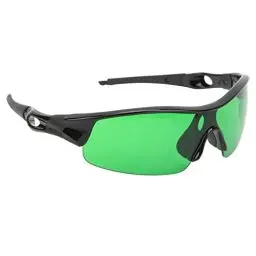 Produktbild: LED-Schutzbrille für Growroom, UV-Schutz, Visuelle Arbeitsschutzbrille, Grün
