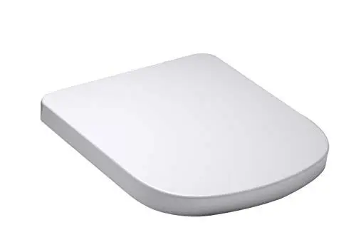Produktbild: Grünblatt WC Sitz Duroplast Toilettendeckel Klobrille Absenkautomatik Toilettensitz abnehmbar zur Reinigung (passend für Lochabstand 184 +- 20 mm))
