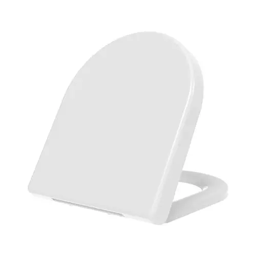 Produktbild: Grünblatt WC Sitz 515230 passend für Villeory & Boch O.novo Toiletten Absenkautomatik und abnehmbar zur Reinigung, Duroplast, weiß