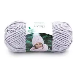 Produktbild: Gründl Wolle Living (Strick- und Häkelgarn, waschbares Garn aus 80% Polyacryl und 20% Polyamid, 100 g / 100 m, Nadelstärke: 8-9, 1 x 100 g), Hellgrau