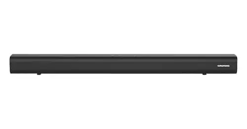 Produktbild: GRUNDIG 2.0 Soundbar DSB 991, Slim Design, 2x25 Watt Ausgangsleistung, kabellose Verbindung, Bluetooth 5.4, HDMI (ARC-CEC), USB, Optischer- und Aux Eingang, Schwarz