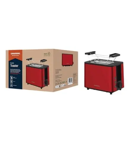 Produktbild: GRUNDIG TA8340 Toaster, 950 W, Rot