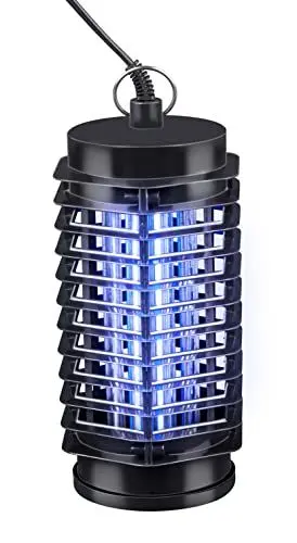 Produktbild: Grundig Elektrischer Insektenvernichter 1W - Fliegenfalle - Insektenfänger für Innenräume - Herausnehmbare Auffangwanne - Reichweite bis zu 25M2 - Schwarz