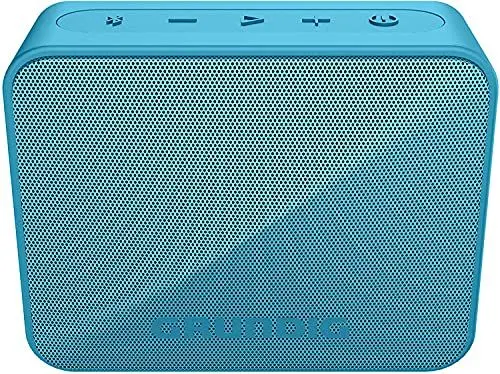 Produktbild: Grundig GBT Solo Blue - Bluetooth Lautsprecher, 30 Meter Reichweite, mehr als 20 Std. Spielzeit, Blau