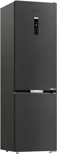 Produktbild: Grundig GKPN 66940 LXRW Freistehende Kühl-/Gefrierkombination, 355 l Gesamtnutzinhalt, Duo-Cooling No Frost, VITAMINZone, Bluetooth-Steuerung, Eierbehälter aus BioPlastik, AeroFresh, Dark Inox