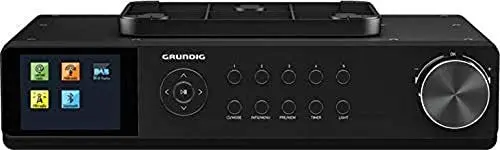 Produktbild: Grundig GKR1060 DKR 3000 BT DAB + WEB Küchenradio mit Bluetooth, DAB + Empfang und Internetradio Schwarz