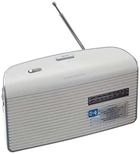 Produktbild: Grundig Music 60, empfangsstarkes Radio im modernen Design, white/silver