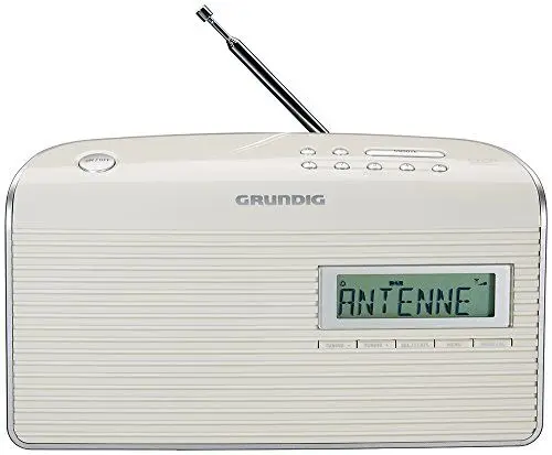 Produktbild: Grundig Music 7000 DAB+ Radio, weiß/silber
