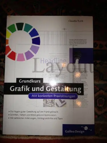 Produktbild: Grundkurs Grafik und Gestaltung. Mit konkreten Praxislösungen