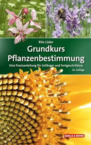 Produktbild: Grundkurs Pflanzenbestimmung: Eine Praxisanleitung für Anfänger und Fortgeschrittene (Quelle & Meyer Bestimmungsbücher)